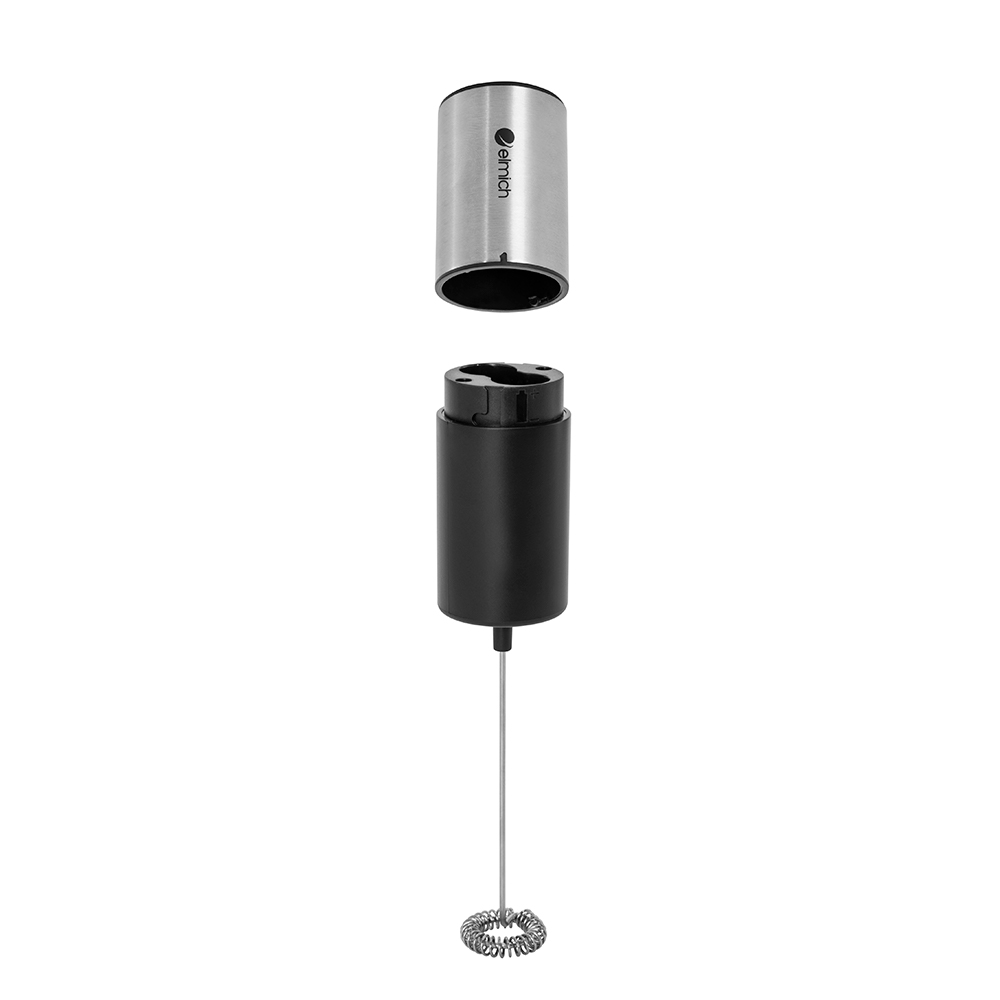 Máy đánh sữa tạo bọt chạy pin Elmich MFE-9137, Hàng chính hãng, inox 304, tặng kèm pin - JoyMall