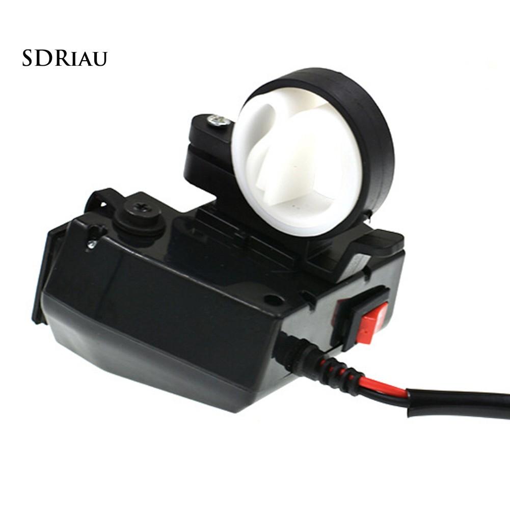 Vôn kế điện tử kiêm bộ sạc 2 cổng USB 12-24V gắn tay lái xe máy