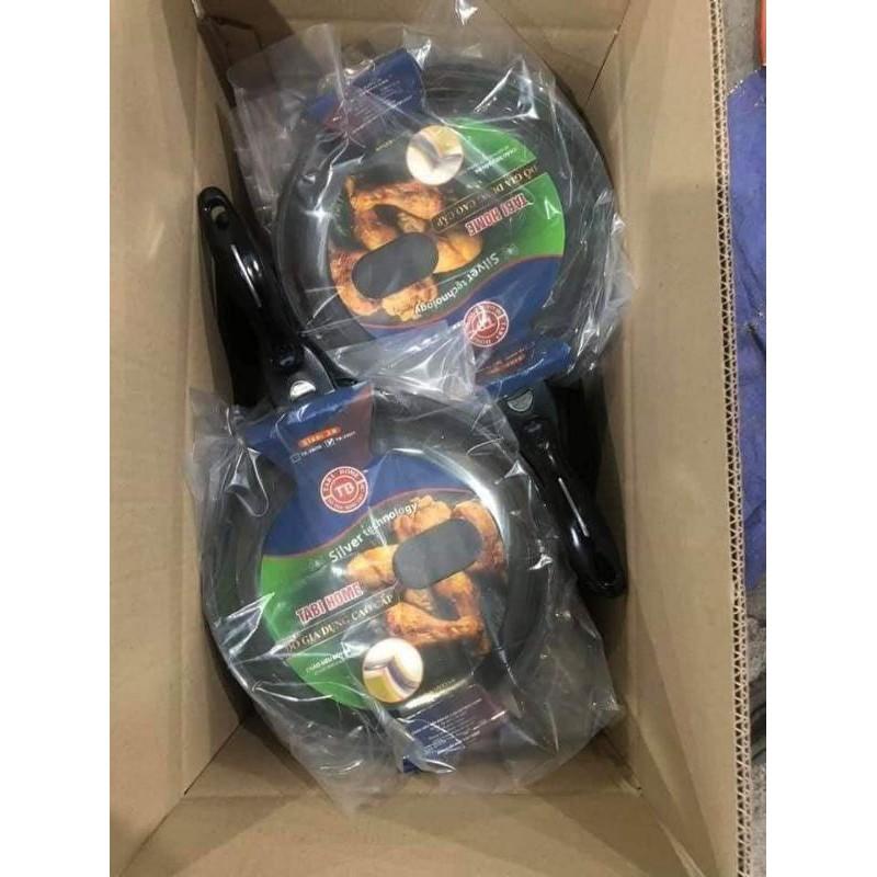 CHẢO ĐÁ TỪ TABIHOME VÂN ĐÁ CHỐNG DÍNH DÙNG CHO BẾP TỪ