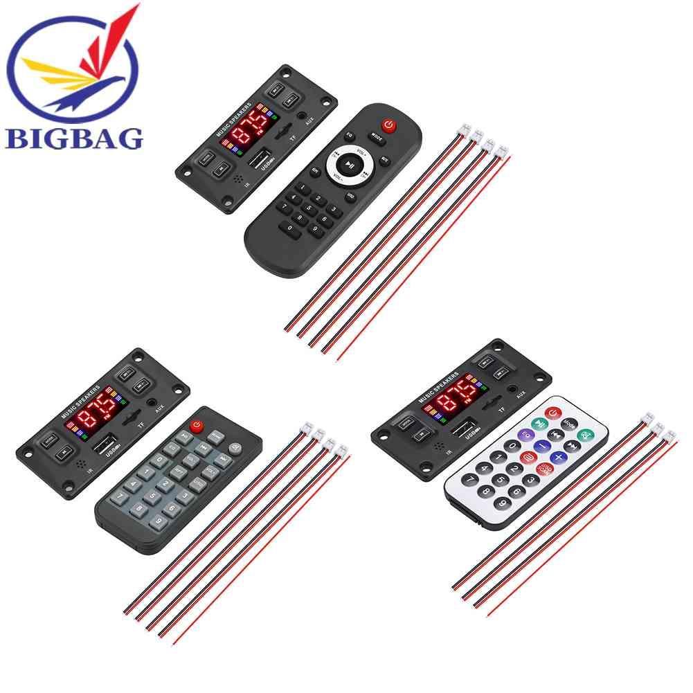 Bảng Mạch Khuếch Đại Âm Thanh 2 X 60W 12V Bluetooth 5.0 120W Chuyên Dụng Cho Xe Hơi