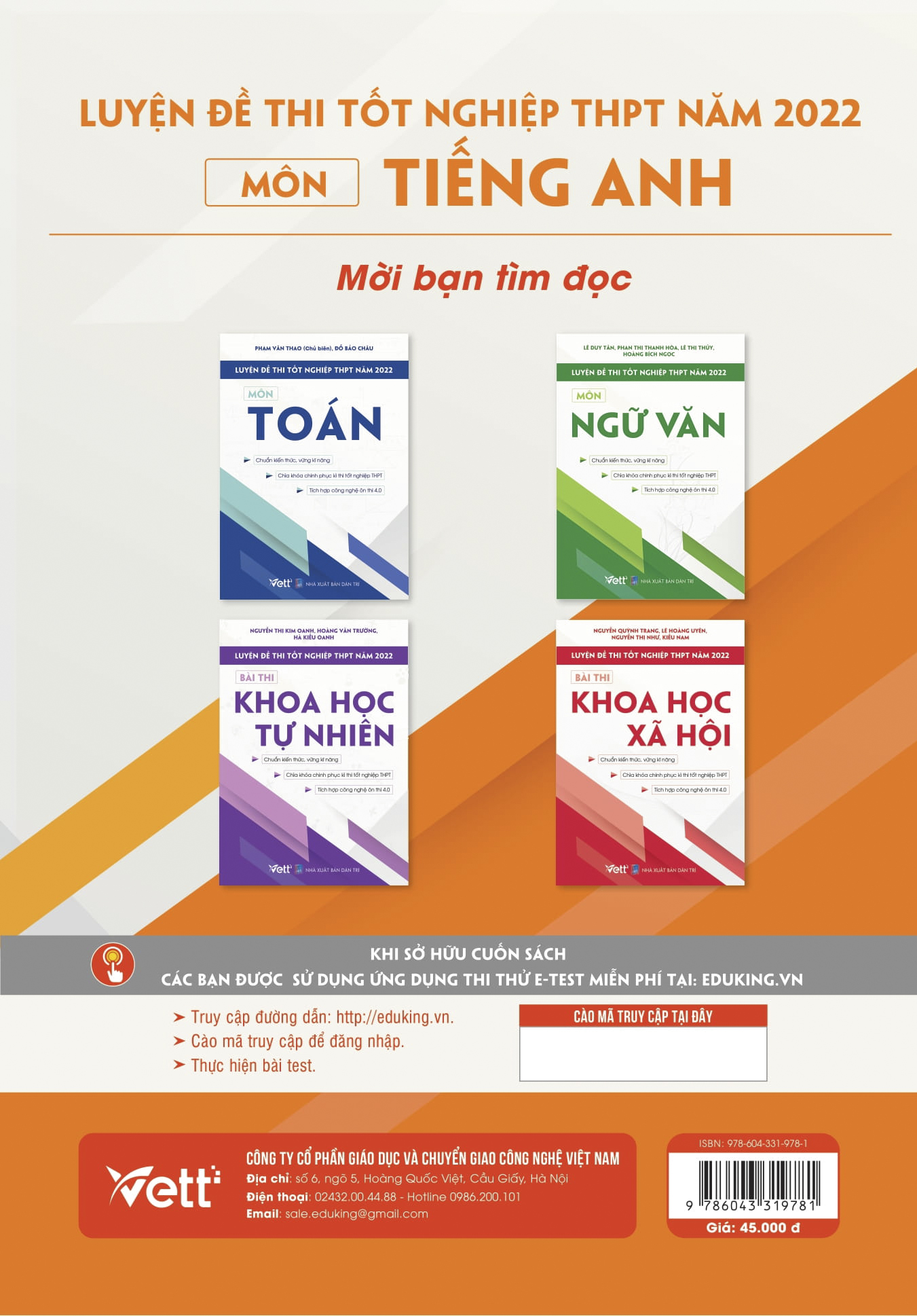 Luyện Đề Thi Tốt Nghiệp THPT Năm 2022 Môn Tiếng Anh