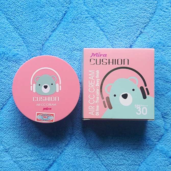 Phấn nước mỏng mịn Mira Cushion Air CC Cream Hàn Quốc 15g tặng kèm móc khoá