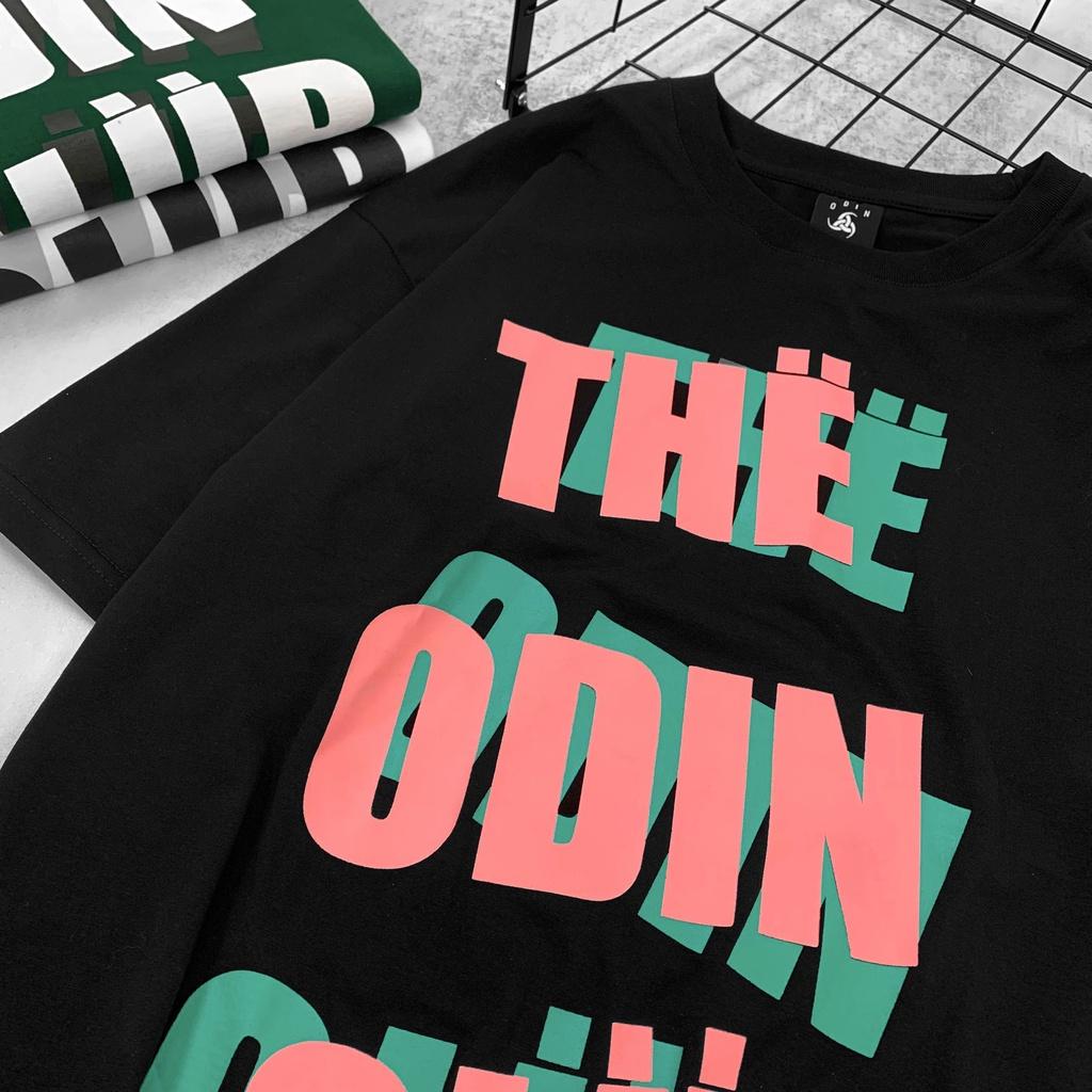 Áo thun oversize THE ODIN CLUB, áo phông tay lỡ form rộng nam nữ ODIN, Local Brand ODIN CLUB