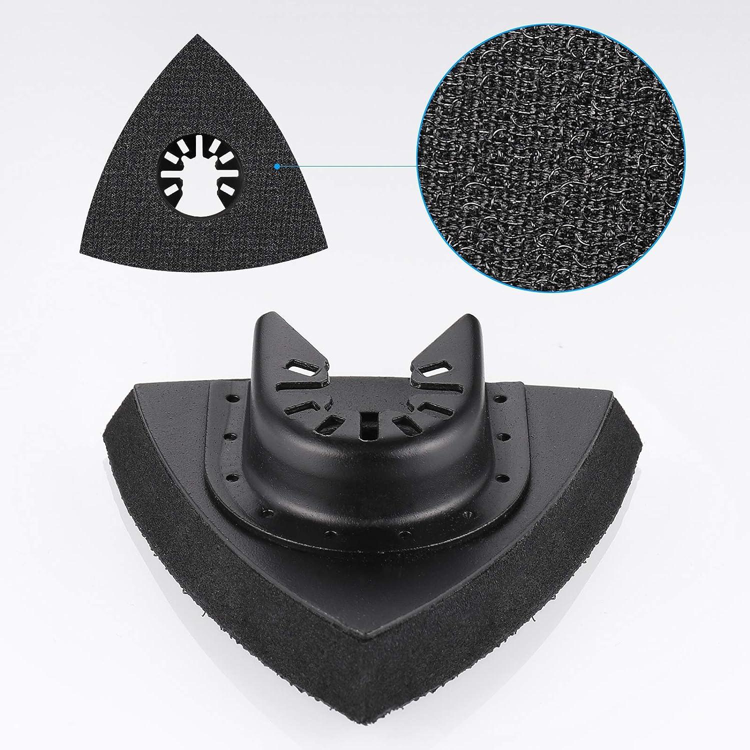 4 Miếng đệm đính kèm dụng cụ đa năng 80mm, Lưỡi dao đa năng, Phụ kiện dao động cho dụng cụ điện, Worx Tool, Multi Tool