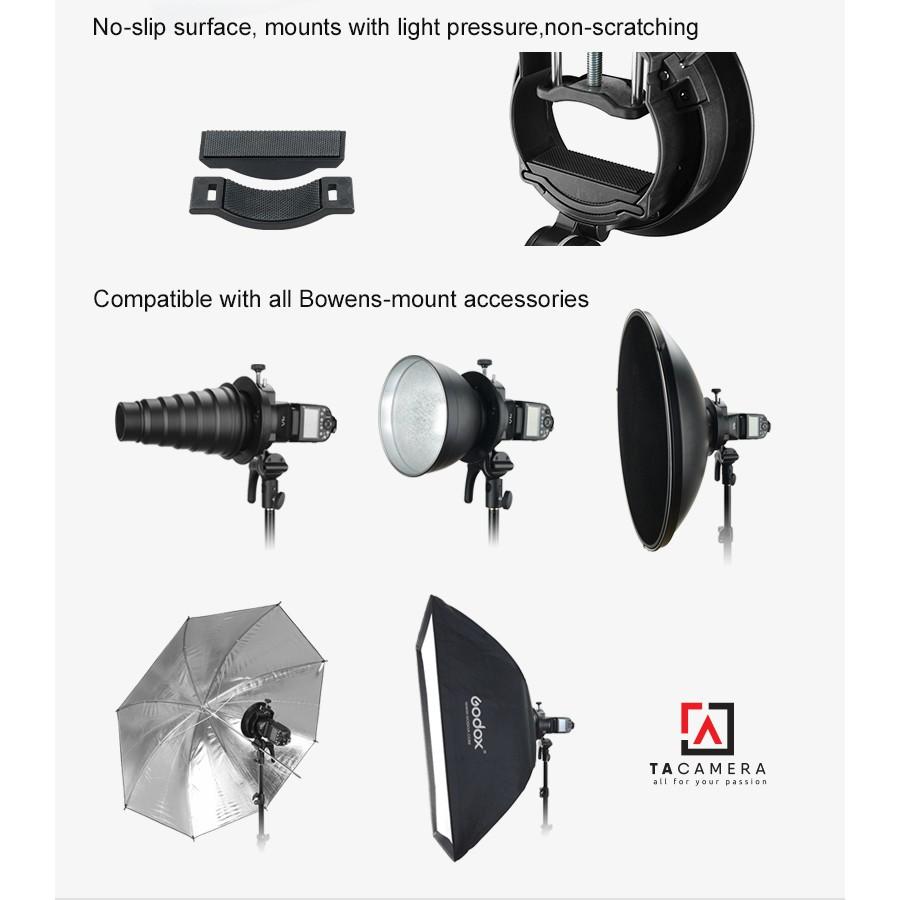 Smart Adapter Godox S2 Speedlite Bracket - Ngàm Dành Cho Flash V1 - Hàng Chính Hãng