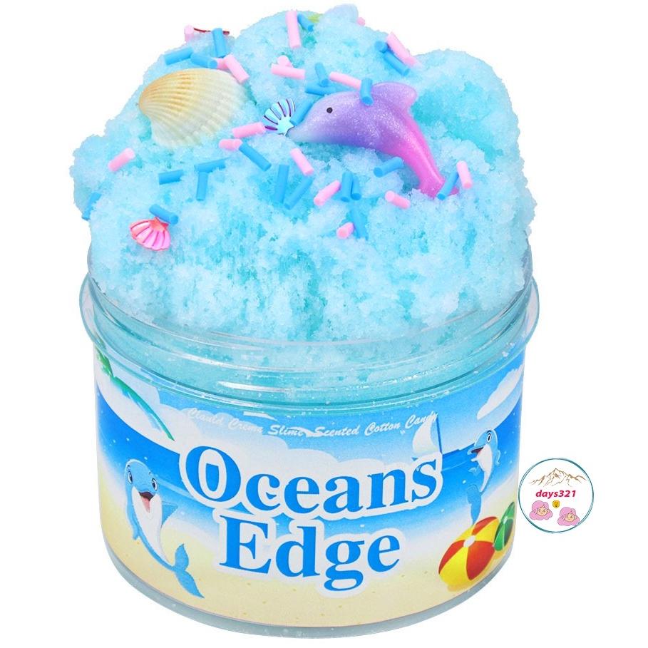 Slime mây Cloud Oceans Edge Slam hộp 200ML sợi mây co giãn smile đàn hồi cao cấp nhiều mẫu squishy gudetama