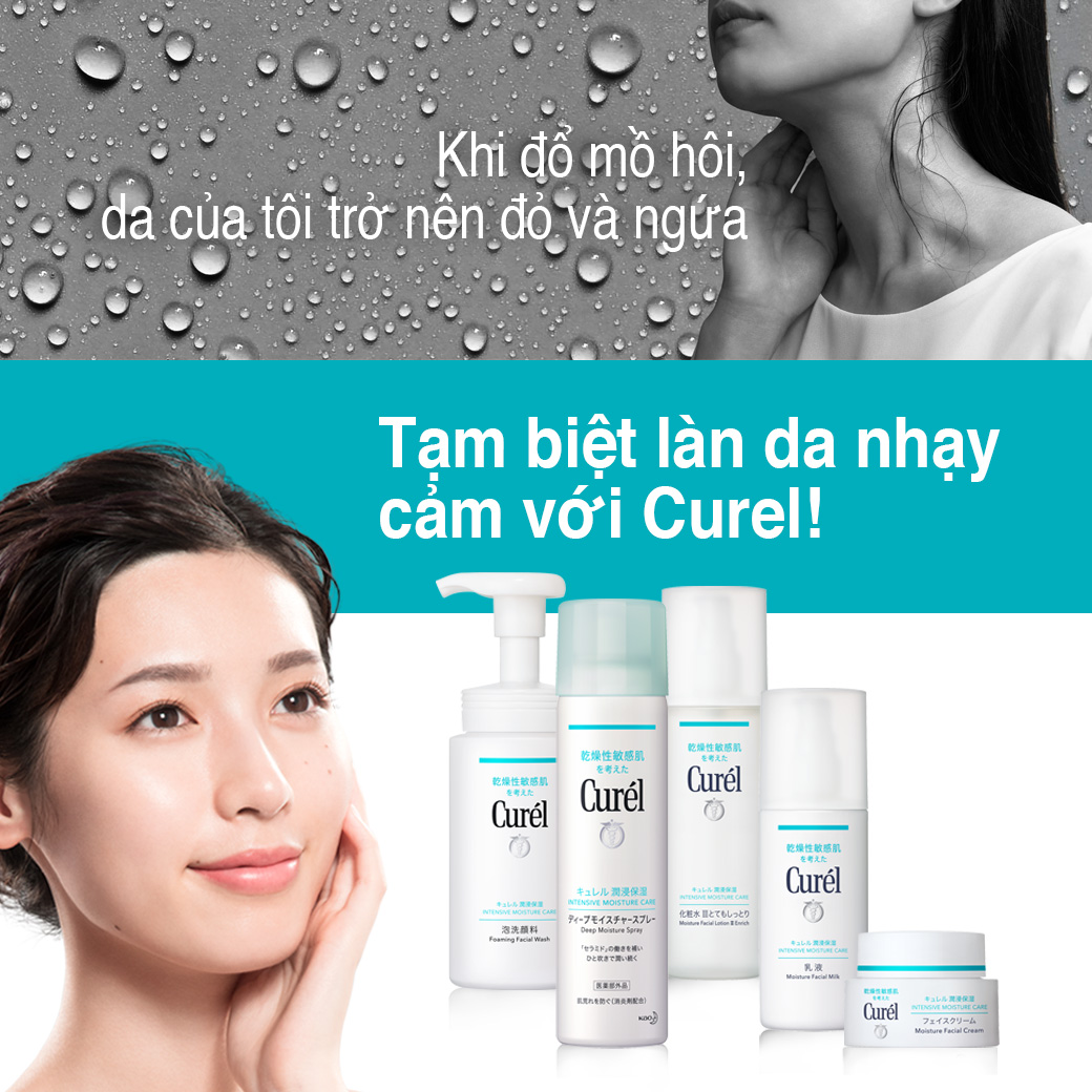 Sữa Dưỡng Toàn Thân Cấp Ẩm Chuyên Sâu Curel Intensive Moisture Care Moisture Milk (220ml)