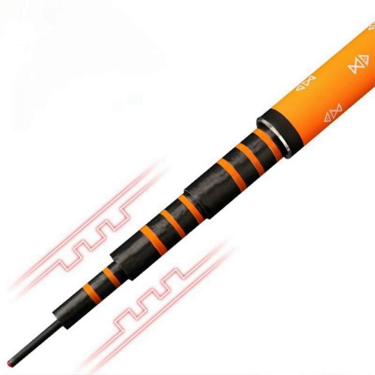 Sale to sale Cần Câu Cá Bạch Kinh Thiên - Cần Câu Tay CARBON Hóa độ cứng 6H , 8H và 10H - tặng đọt phụ - uy tín - xả hà