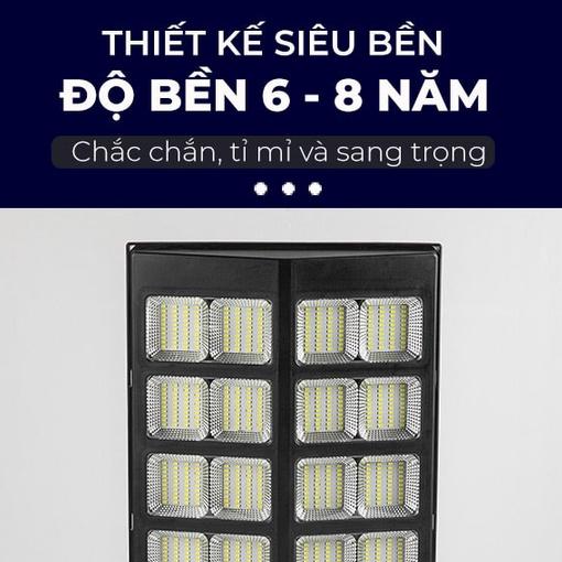 Đèn Đường Năng Lượng Mặt Trời Liền Thể 2 Cánh 360W , có điều khiển từ xa, chống nước đạt chuẩn IP65