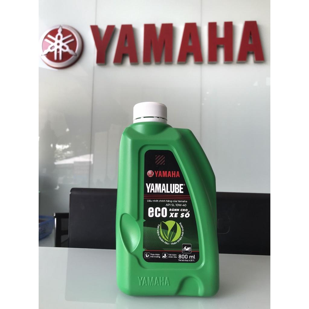 Dầu nhớt xe số giúp tiết kiệm nhiên liệu giảm khí thải Yamalube Eco API SL 10W - 40 - Xe máy Hương Quỳnh