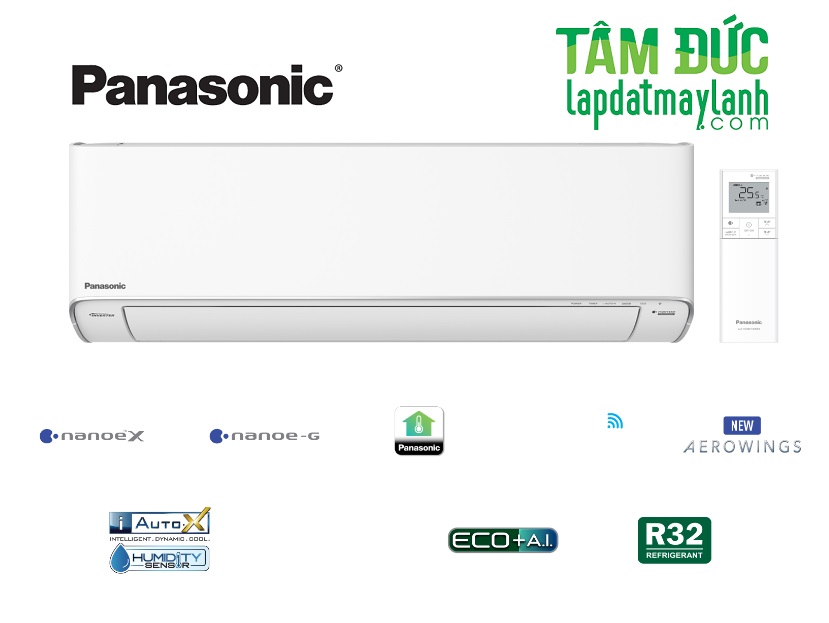 Máy lạnh Inverter + Wifi Panasonic CU/CS-XU9XKH-8 - Model 2021 - Hàng Chính Hãng - Giao hàng TP.HCM