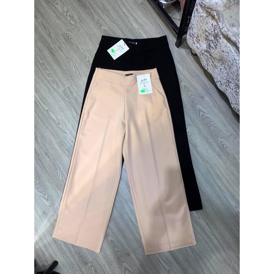 Quần sớ ống rộng phong cách Culottes