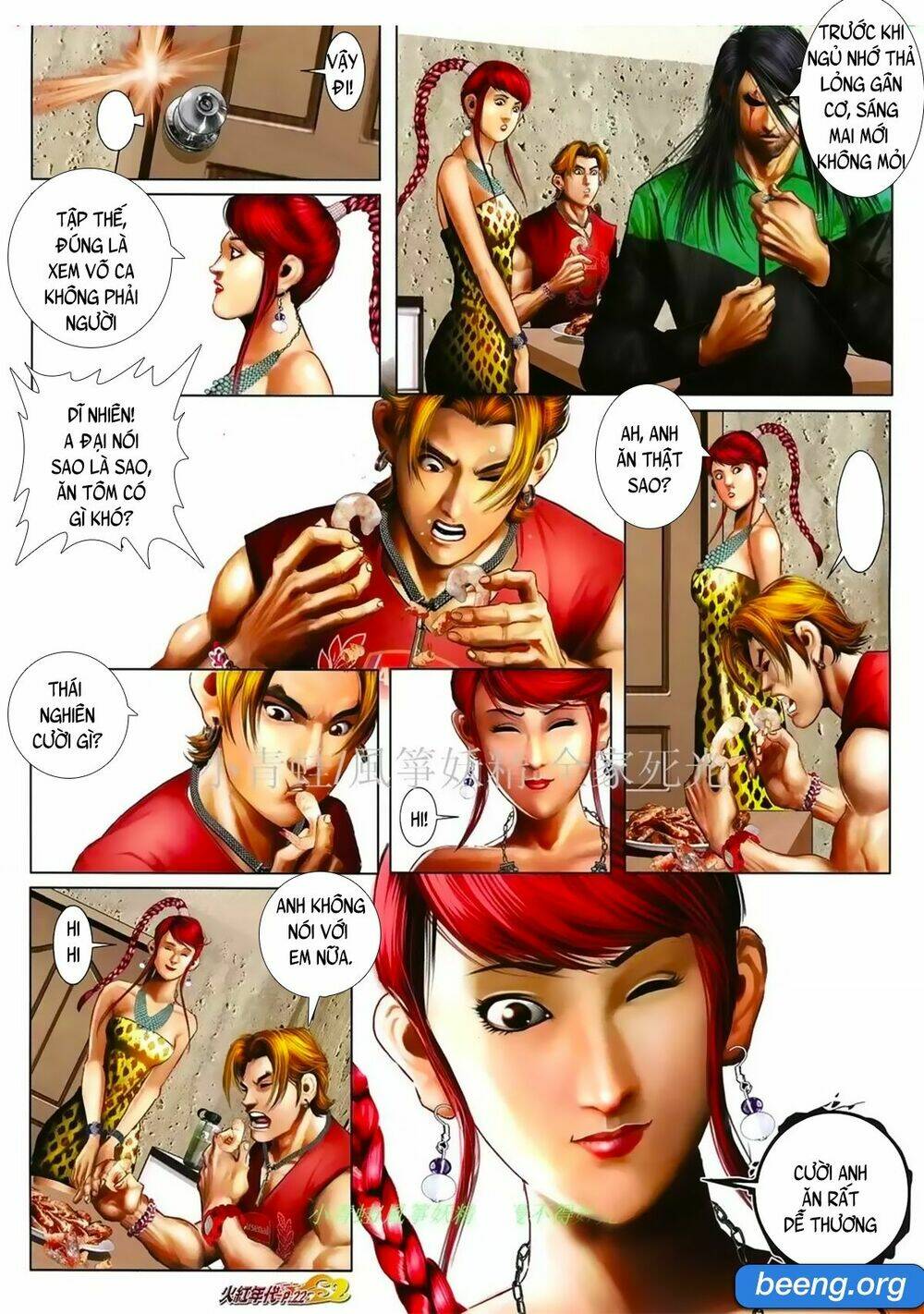 hỏa hồng niên đại hắc cốt đường chapter 1030 18