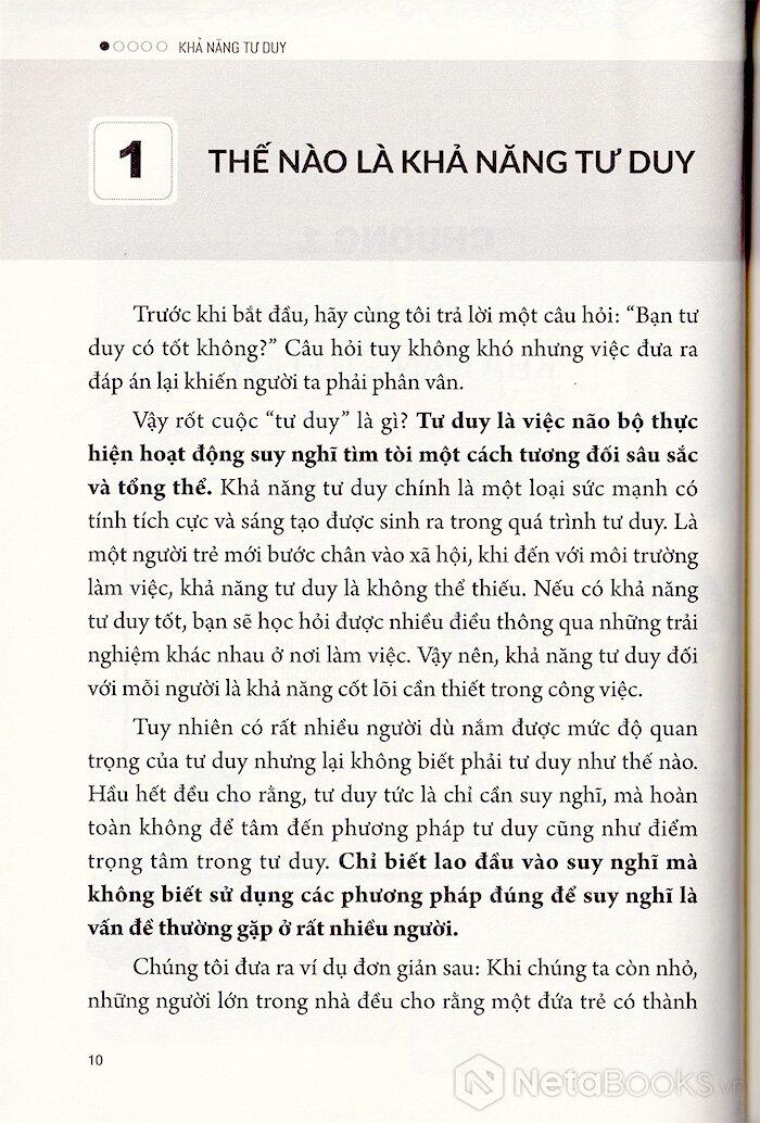 Tip Công Sở 1 - Khả Năng Tư Duy