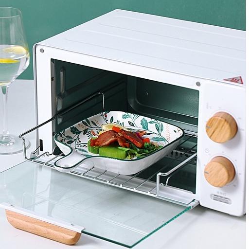 Bộ bát đĩa khay sứ cao cấp Nai decor trang trí bàn ăn phong cách Nhật Bản