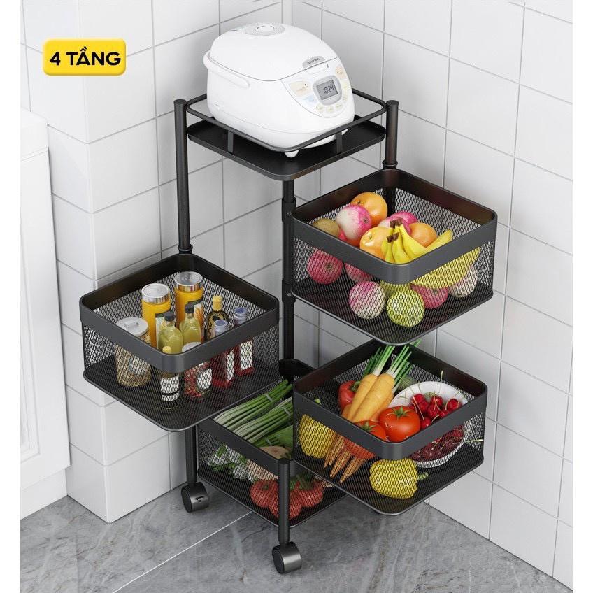 Kệ Xoay Đựng Gia Vị - Kệ Xoay Nhiều Tầng - Kệ Bếp Hải Đăng