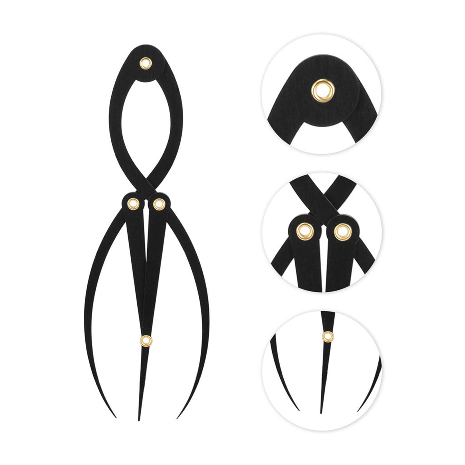Eyebrow Ruler Stainless Steel for Drawing Line Beauty Salon Eyebrow Shaping