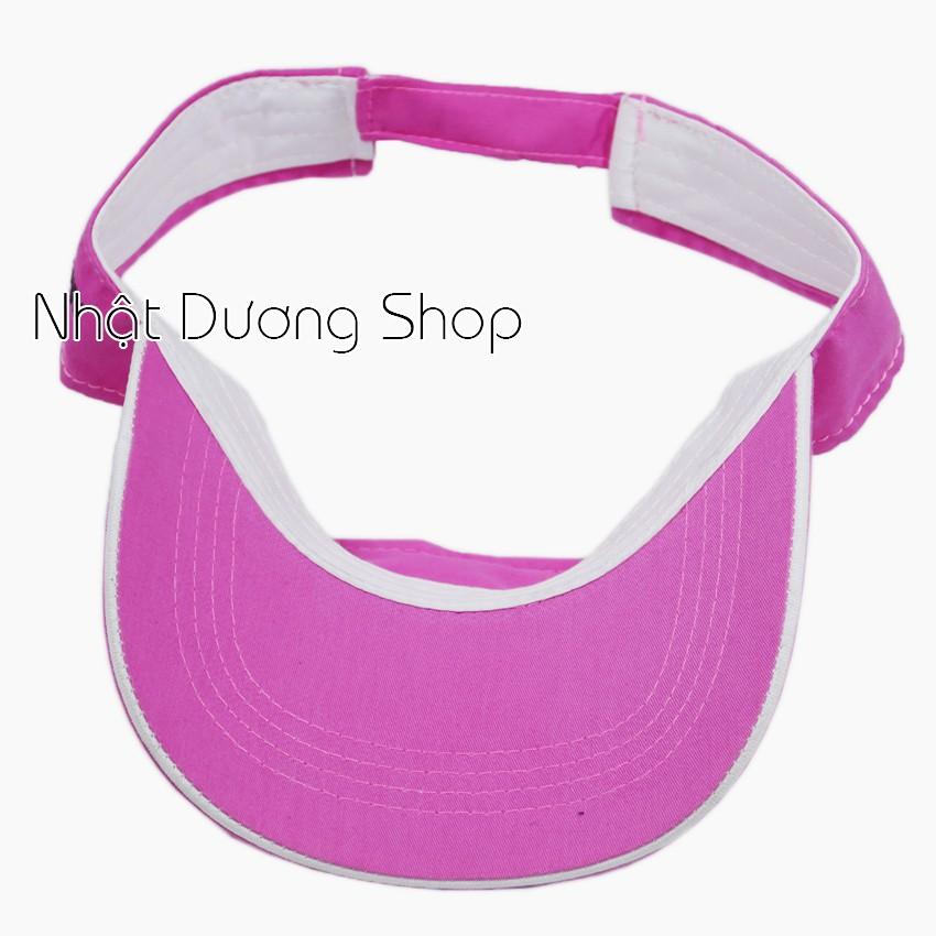 Nón kết thể thao loại nửa đầu theo hoa cúc chất liệu vải Cotton thoáng mát