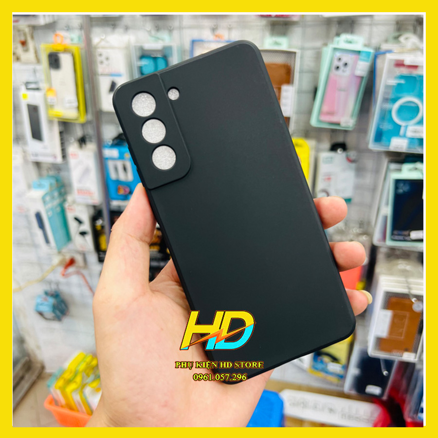 Ốp Lưng Dẻo Màu Đen Dành Cho Samsung Galaxy S21 FE Viền Vuông Khoét Lỗ bảo Vệ Camera Tốt Nhất, Không Bám vân Tay