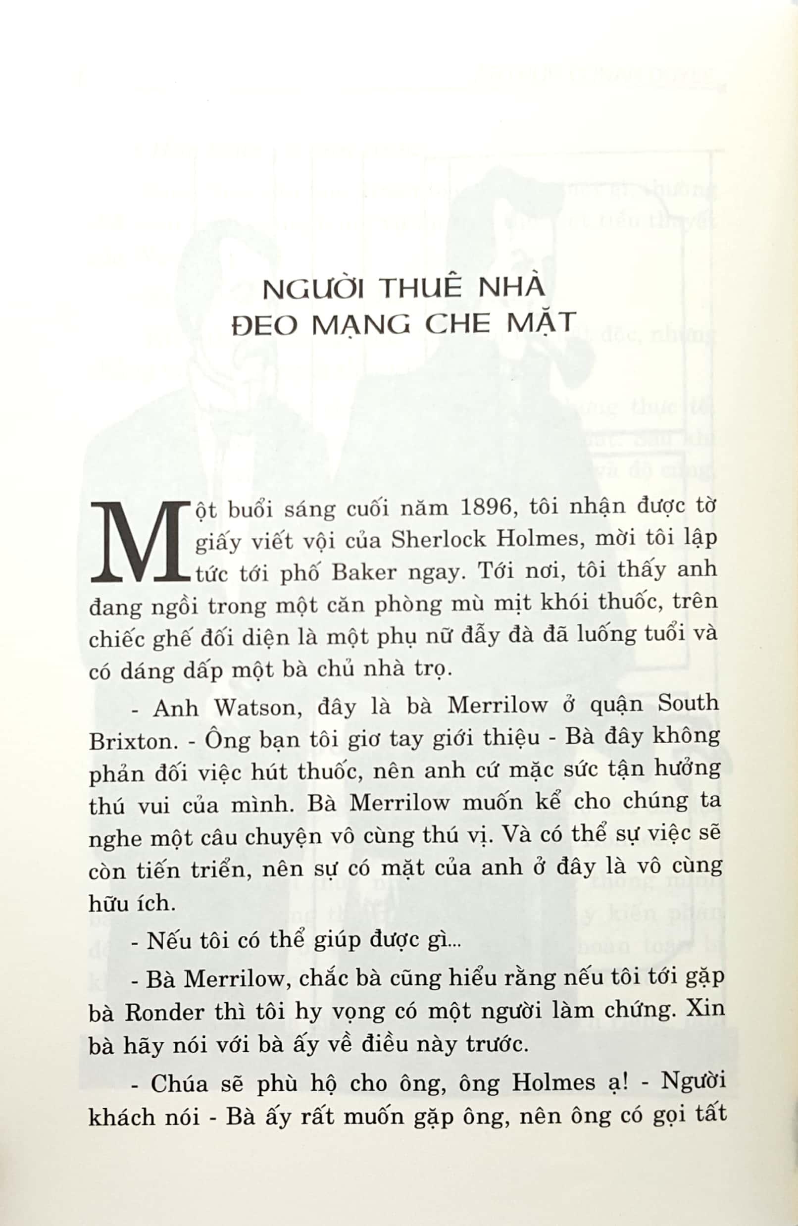 Sách Những Vụ Kỳ Án Của Sherlock Holmes (Tái Bản 2015)