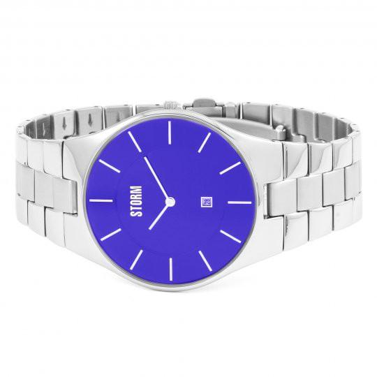 Đồng hồ đeo tay nam hiệu Storm SLIM-X XL LAZER BLUE.