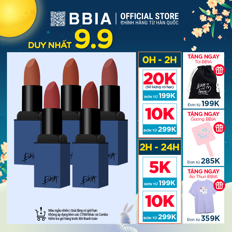 Son lì Bbia Last Lipstick Version 4 3.5g