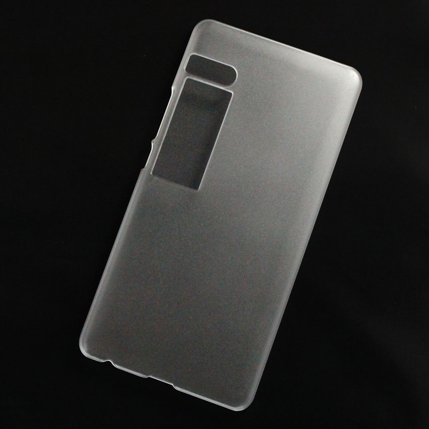 Ốp lưng dành cho Meizu Pro 7 Plus nhựa cứng nhám trong