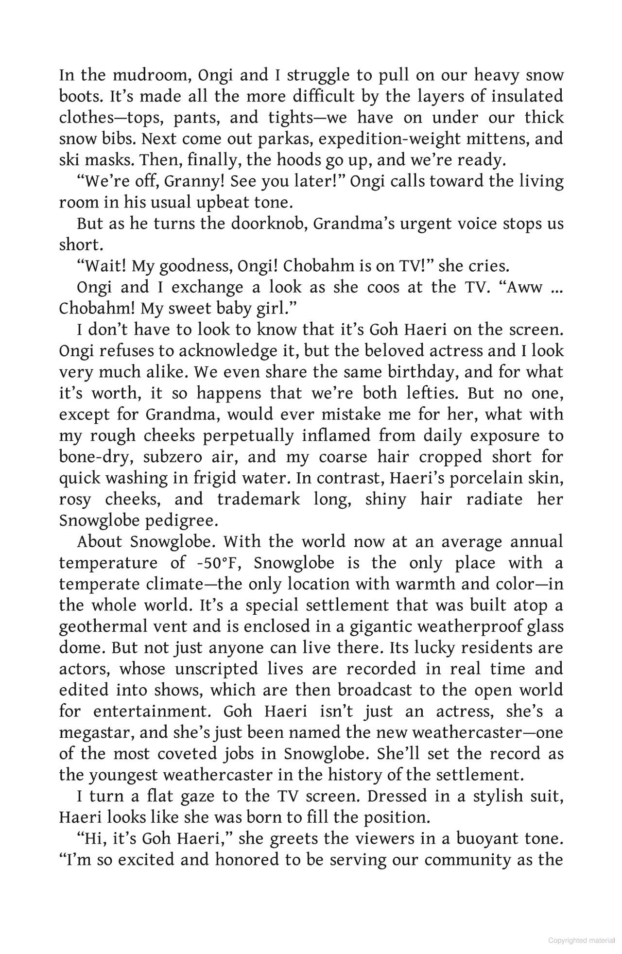 Sách ngoại văn: Snowglobe