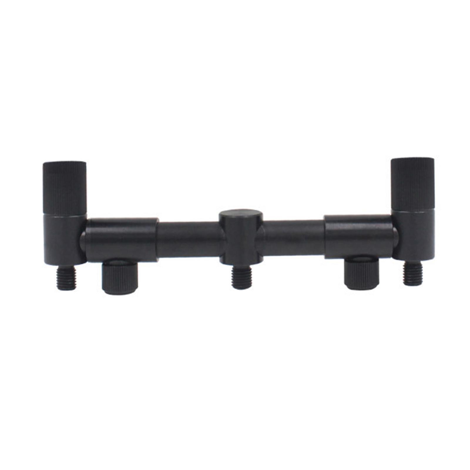Fishing Rod Holder Buzz Bars Bite Alarm Black Aluminum Alloy Equipment Accessories