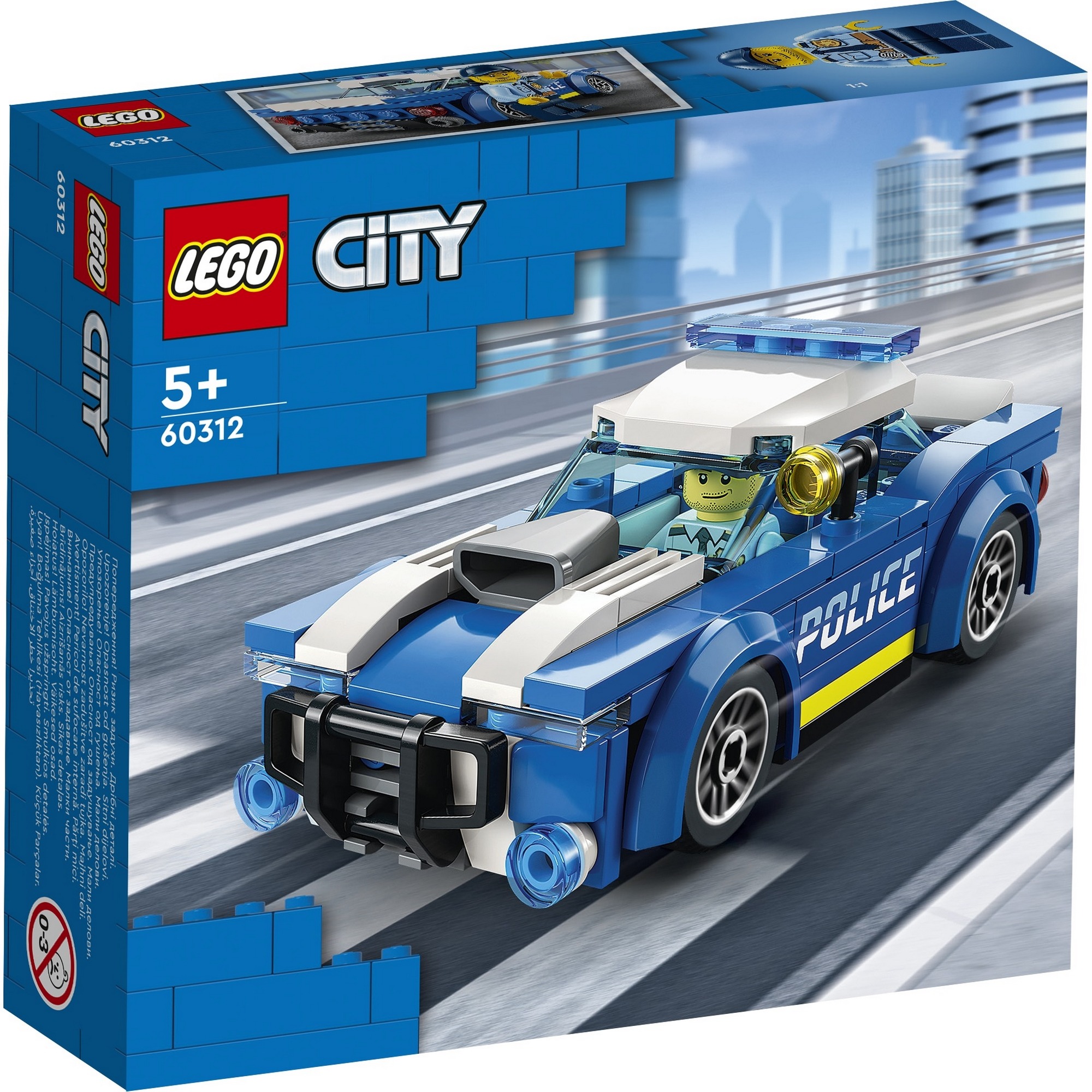 LEGO City 60312 Xe cảnh sát (94 chi tiết)