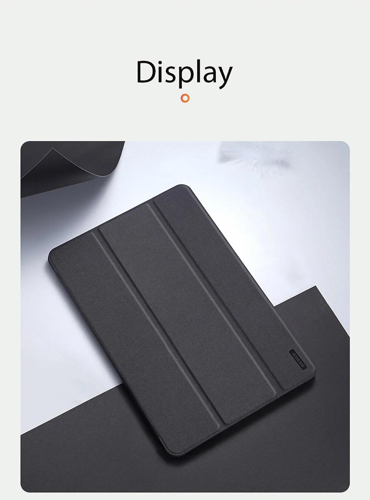 Bao Da Dành Cho SamSung Galaxy Tab S9 FE, Tab S9 FE Plus Hiệu Dux Ducis Chống Sốc, Có Khay đựng Bút - Hàng Chính Hãng