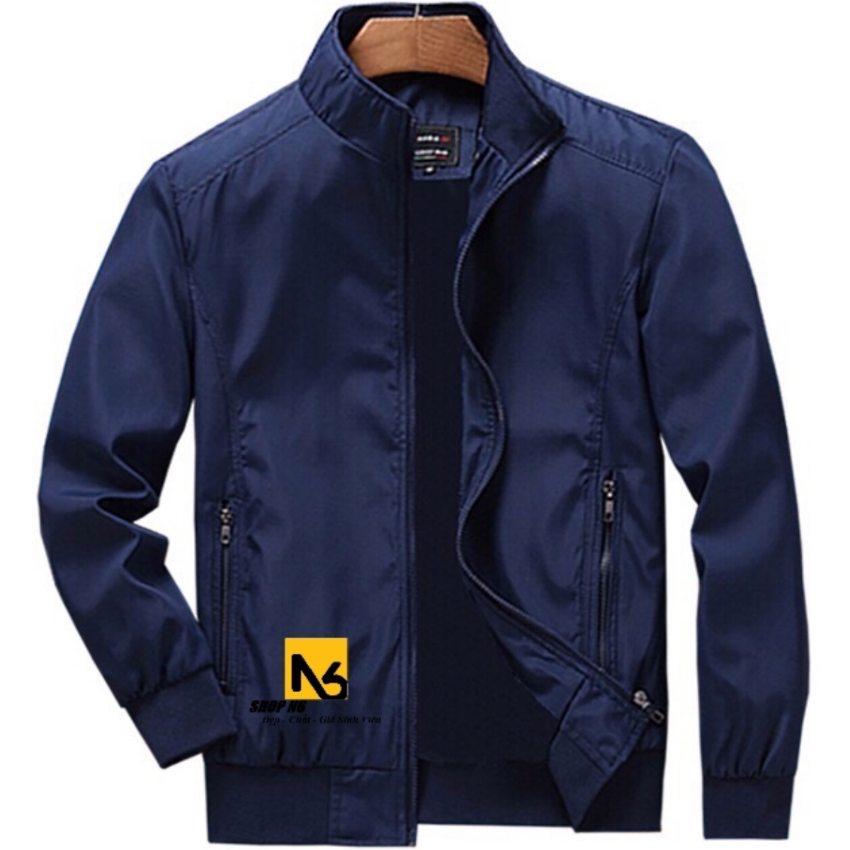Áo Khoác Nam Big Size Áo Khoác Dù Nam Cổ Cao Chống Lạnh Chống Gió Chống Nắng Tia UV Cao Cấp Nam Tính Hàn Quốc QM19 - ShopN6