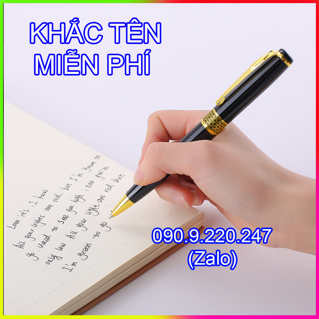 (Gift) Bút ký khắc tên cao cấp thép nguyên khối LC002,  sơn tĩnh cao cấp dành cho doanh nhân