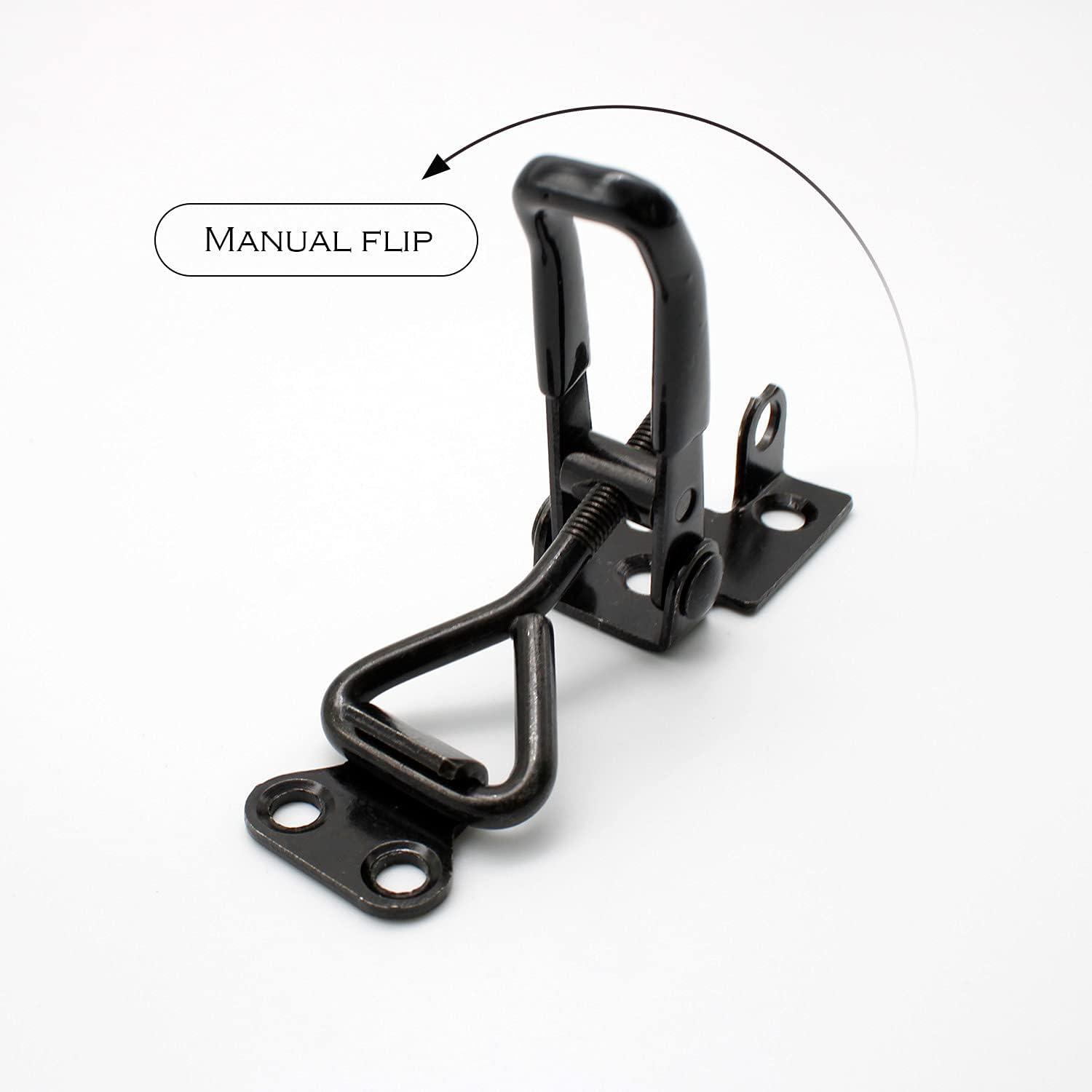 Cái Có Thể Điều Chỉnh Chuyển Đổi Kẹp, Thép Chốt Kẹp, Nặng 100 KG/ 220 lbs Khả Năng Giữ Khóa, cho Tủ, Vali, Tủ