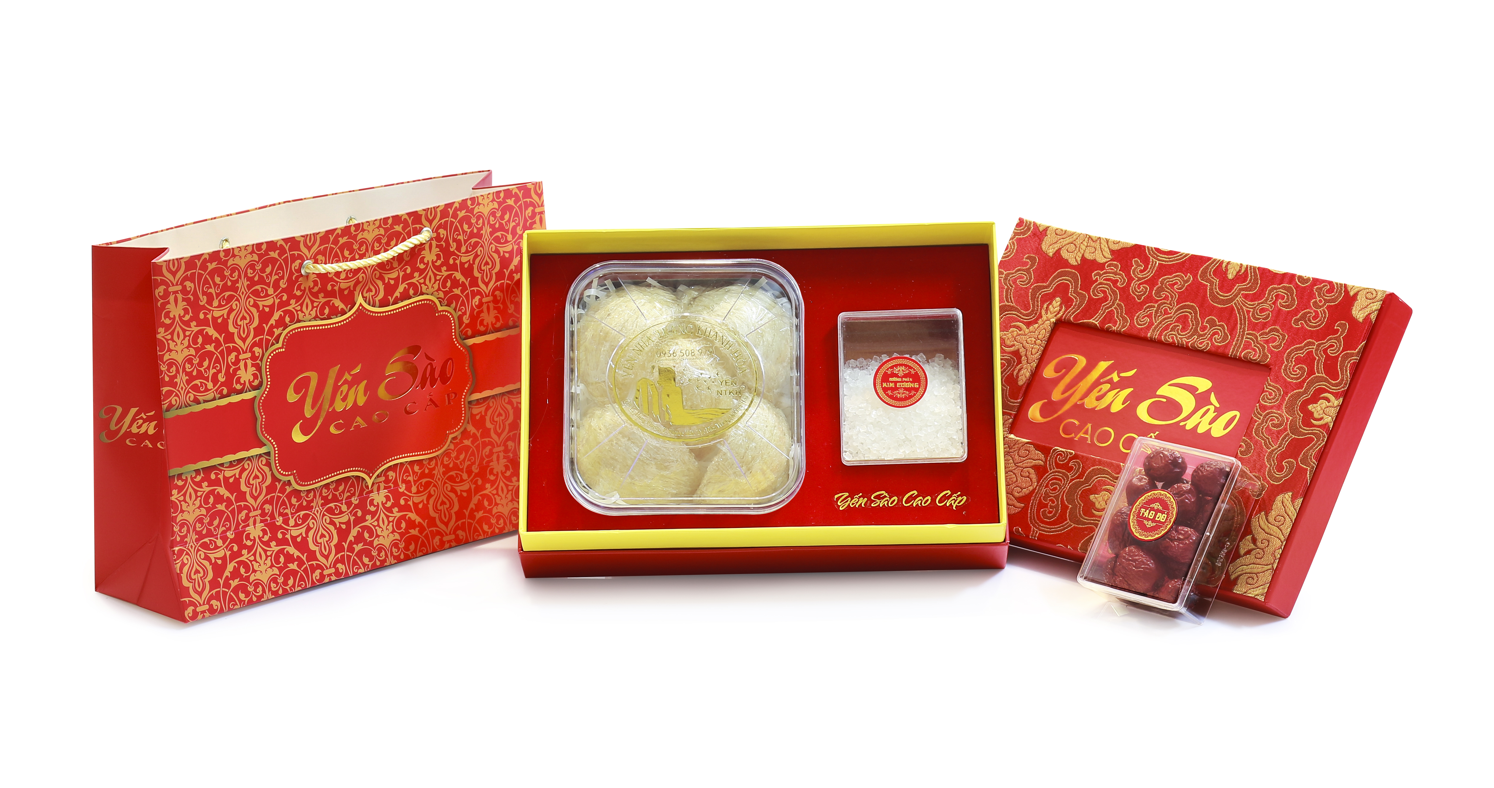 Hộp Quà Tổ Yến Sào Yến Rút Lông 50g Yến Nha Trang Khánh Hòa