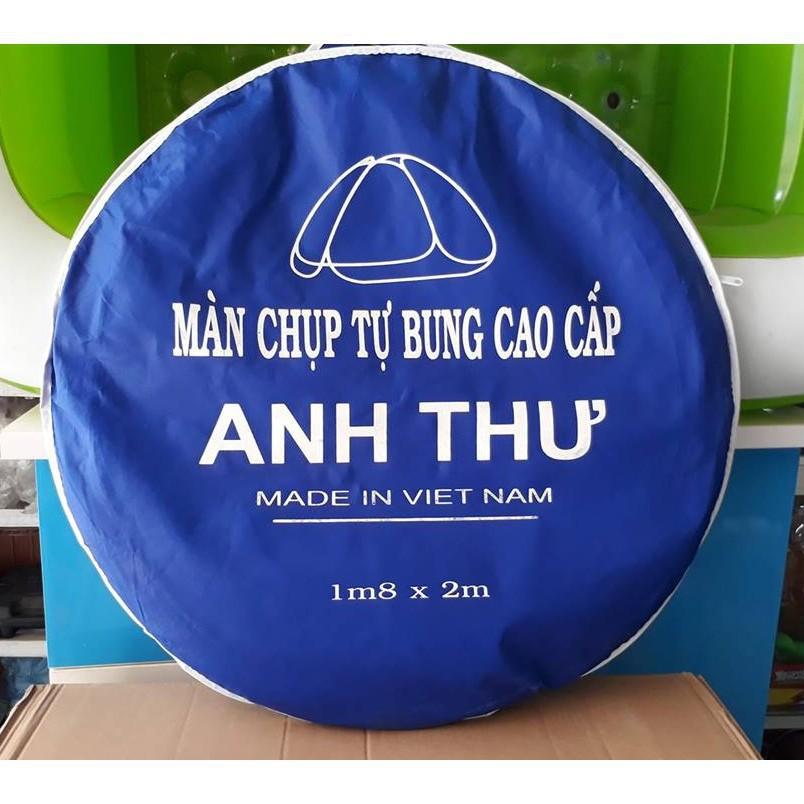 Màn chụp tự bung 1m2, 1m6, 1m8, 2m, 2m2 (kèm túi chứa)