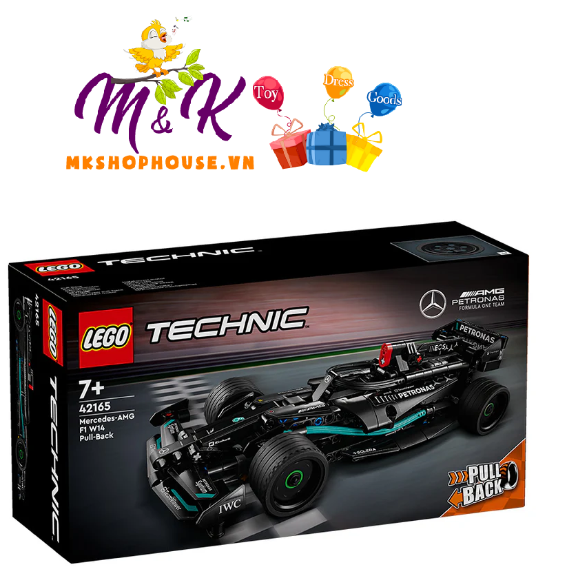 LEGO TECHNIC 42165 Đồ chơi lắp ráp Xe đua Mercedes F1