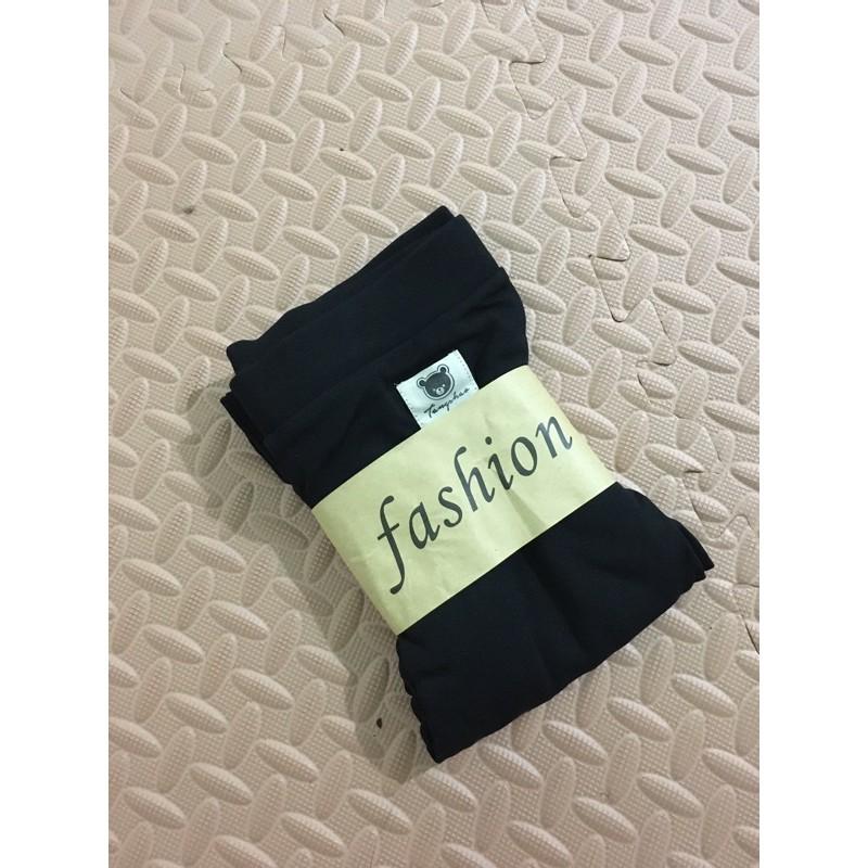 Quần legging len zip không bai xù