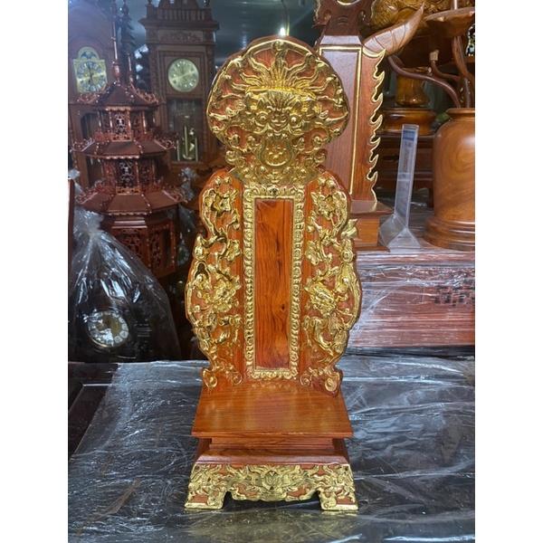 Bài vị thờ gia tiên gỗ hương cao 61 và 67cm