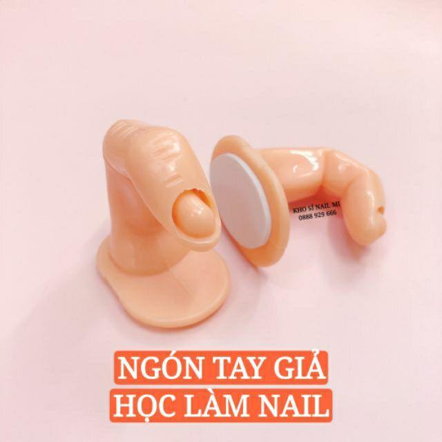 Ngón tay giả học làm nail: sơn móng, gắn móng, tập vẽ dành cho học viên