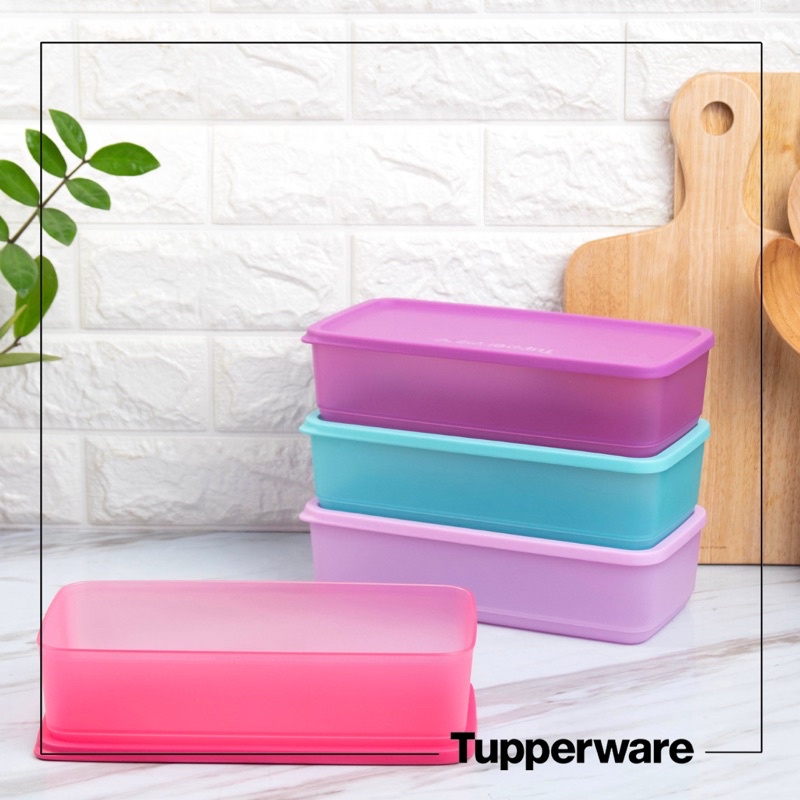 Bộ Trữ Khô &amp; Mát Tupperware Pak N Stor 1.4L Set 4