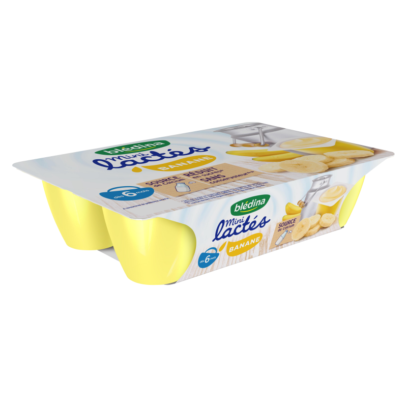 Sữa chua nguội Pháp Bledina Pháp vị chuối