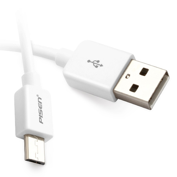 Dây Cáp Sạc MicroUSB Data Charging Pisen (80cm) - Hàng Chính Hãng