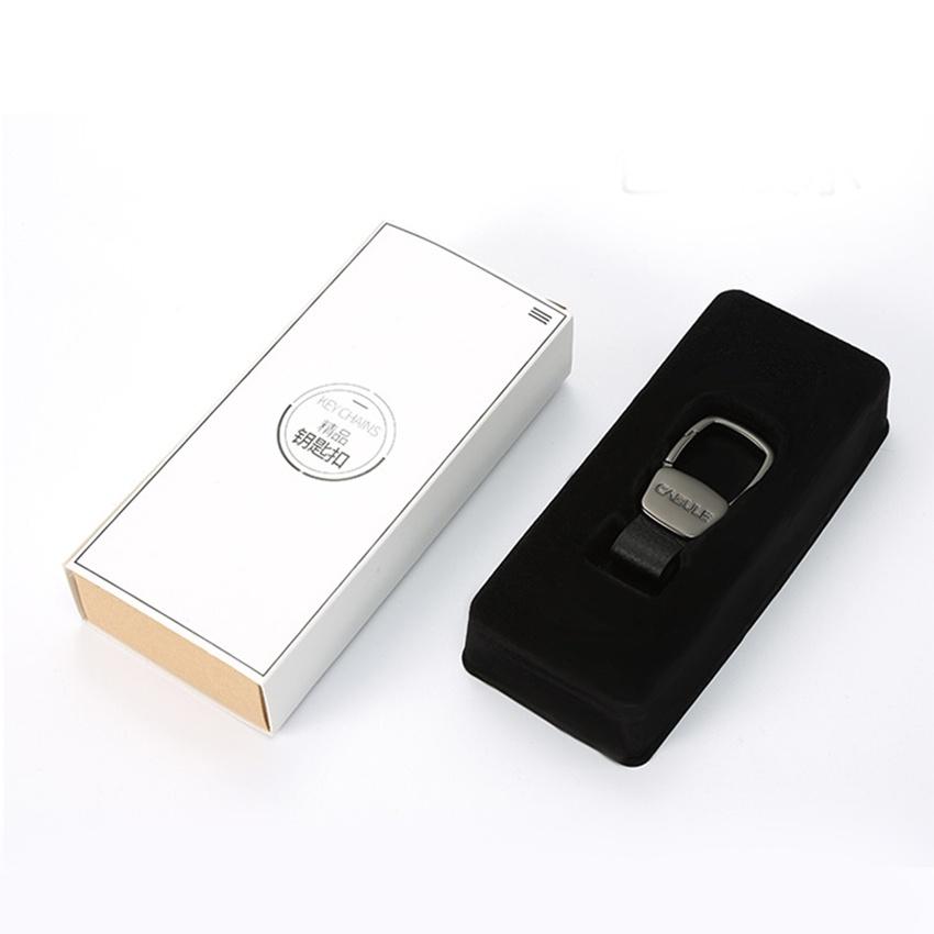Móc khoá da bò thép đa năng cao cấp Cabule gài thắt lưng - Móc khoá cho xe ô tô, xe máy tinh tế, bền chắc