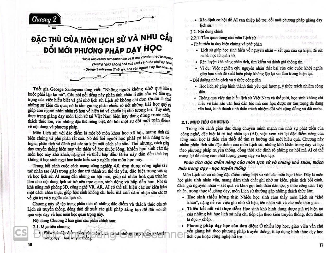 Sách - Ứng Dụng Trí Tuệ AI Trong Dạy Và Học môn lịch sử ( (Dành Giáo Viên Và Học Sinh - Dùng Cho Các Bộ SGK Hiện Hành) )