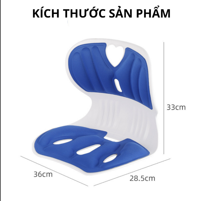 Ghế Chống Gù, Ghế Chống Cong Vẹo Cột Sống và Điều Chỉnh Dáng Ngồi, Đệm Tựa Lưng Chỉnh Eo Sử Dụng Đa Năng