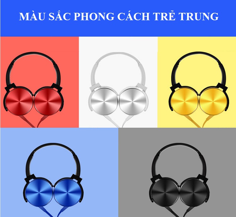 Tai Nghe Có Dây EXTRA BASS XB-450
