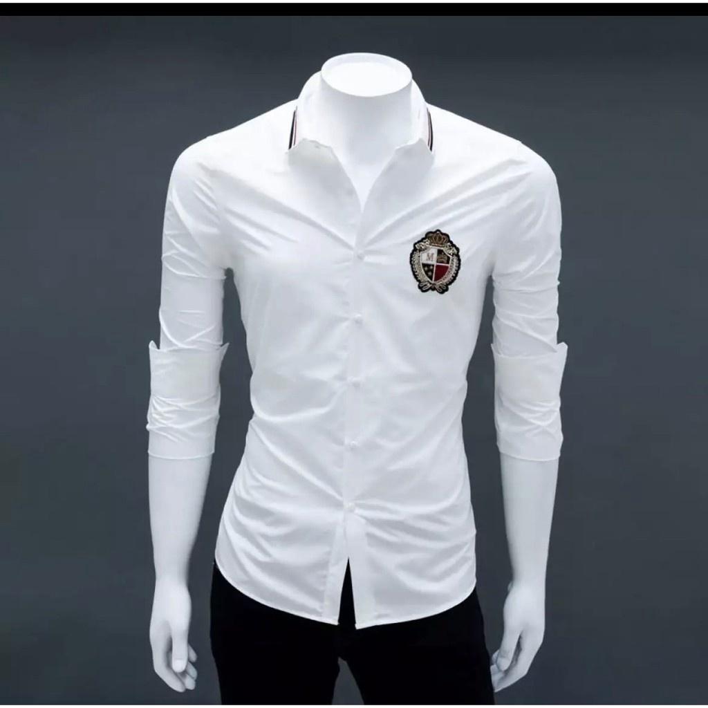 ÁO SƠ MI NAM THÊU LOGO CỰC ĐẸP PHONG CÁCH CHỮNG CHẠC SIÊU PHÁ CÁCH CỦA ĐAM MÊ SHOP