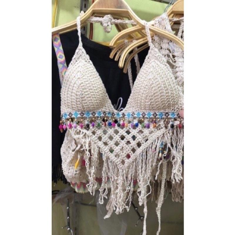 22-Set ren bikini đi biển 3 món