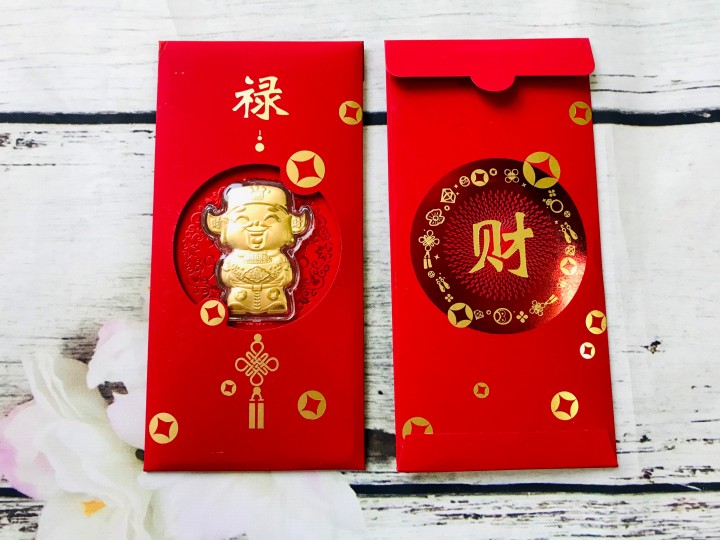 Bao lì xì Thần Tài chibi vàng, dùng treo trong nhà, cây hoa mai, làm quà tặng, đựng tiền lì xì, mừng tuổi, tân gia, sinh nhật, đem lại may mắn tài lộc, nhiều ý nghĩa - TMT Collection - SP005134